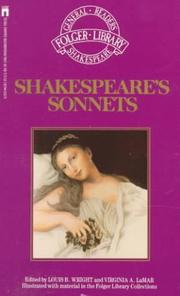 Cover of: Shakespeare's Sonnets by William Shakespeare