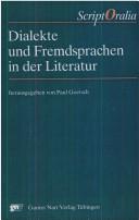 Cover of: Dialekte und Fremdsprachen in der Literatur