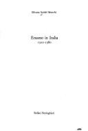 Cover of: Erasmo in Italia, 1520-1580