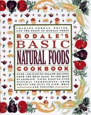 Cover of: Rodale's basic natural foods cookbook