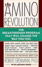 Cover of: The amino revolution by Robert Erdmann