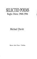 Cover of: Selected poems, 1968-1984 =: Rogha dánta, 1968-1984