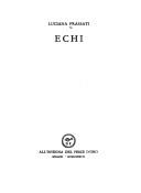 Cover of: Echi by Luciana Frassati