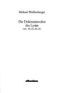 Cover of: Die Dokimasiereden des Lysias (orr. 16, 25, 26, 31 ) by Michael Weissenberger