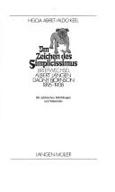 Cover of: Im Zeichen des Simplicissimus: Briefwechsel Albert Langen, Dagny Björnson, 1895-1908