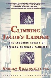 Cover of: Climbing Jacob's Ladder by Andrew Billingsley