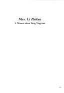 Mrs. Li Zhifan by Hsing-fen Hu