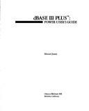 Cover of: dBase III plus | Jones, Edward