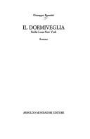 Cover of: Il dormiveglia: Sicilia-Luna-New York : romanzo