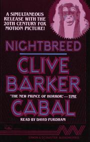 Cover of: Cabal: Nightbreed CST