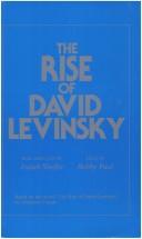 Cover of: The rise of David Levinsky