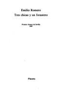 Cover of: Tres chicas y un forastero