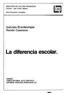 Cover of: La diferencia escolar