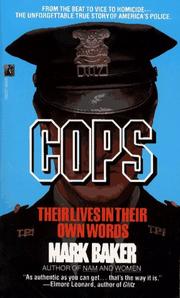 Cover of: Cops by Mark Baker