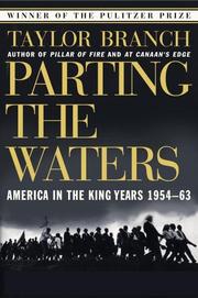 Cover of: Parting the waters: America in the King years, 1954-63