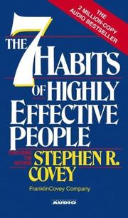 Cover of: The 7 Habits of Highly Effective People by Stephen R. Covey