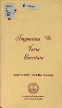 Cover of: Fragmentos de varia escritura