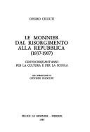 Cover of: Le Monnier dal Risorgimento alla Repubblica (1837-1987) by Cosimo Ceccuti