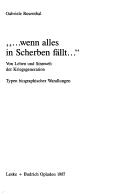 Cover of: --wenn alles in Scherben fällt-- by Gabriele Rosenthal