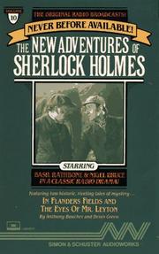 Cover of: The New Adventures of Sherlock Holmes - Volume 10: In Flanders Fields & The Eyes of Mr Leyton