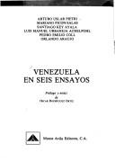 Cover of: Venezuela en seis ensayos