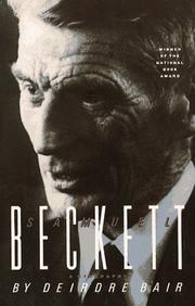 Cover of: Samuel Beckett by Deirdre Bair