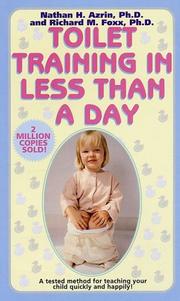 Cover of: Toilet Training in Less Than a Day