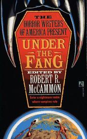 Cover of: Under the Fang (The Horror Writers of America Present)