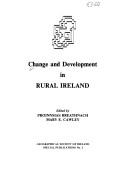 Cover of: Change and development in rural Ireland