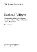 Cover of: Noakhali villages by Ann-lisbet Arn