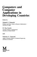 Cover of: Computers and computer applications in developing countries