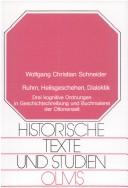 Ruhm, Heilsgeschehen, Dialektik by Wolfgang Christian Schneider