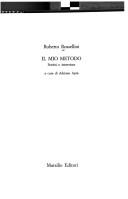 Cover of: Il mio metodo by Roberto Rossellini