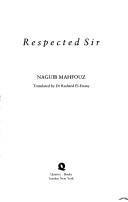 Cover of: Respected sir