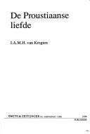 Cover of: De Proustiaanse liefde