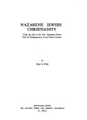 Cover of: Nazarene Jewish Christianity by Ray Pritz