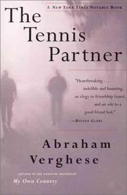 Cover of: The Tennis Partner by Abraham Verghese