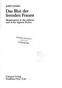 Cover of: Das Blut der fremden Frauen by Judith Schlehe