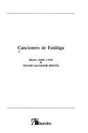 Cover of: Cancionero de Estúñiga