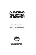 Cover of: Quenching and control of distortion