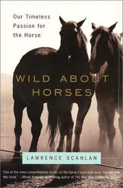 Cover of: Wild About Horses by Lawrence Scanlan, Lawrence Scanlan