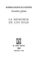 Cover of: La memoria de los días