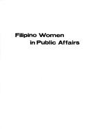 Cover of: Filipino women in health care and welfare services.