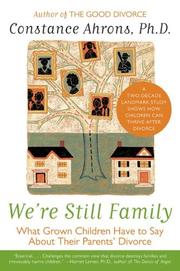 Cover of: We're Still Family by Constance Ahrons