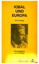 Cover of: Iqbal und Europa: vier Vorträge