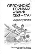 Cover of: Obronność Poznania w latach 1253-1793