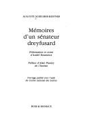 Mémoires d'un sénateur dreyfusard by Auguste Scheurer-Kestner