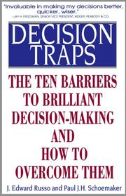 Cover of: Decision traps