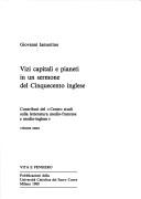 Vizi capitali e pianeti in un sermone del Cinquecento inglese by Giovanni Iamartino