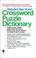 Cover of: Webster'S New World Crossword Puzzle Dictionary